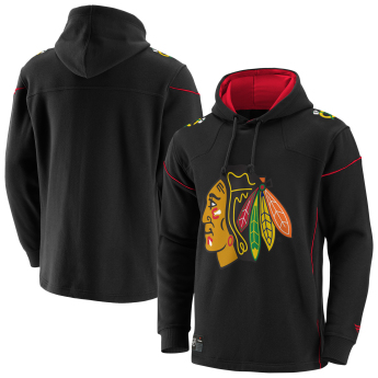 Chicago Blackhawks męska bluza z kapturem franchise overhead hoodie