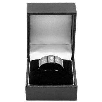 Liverpool pierścionek Black Ceramic Ring Small