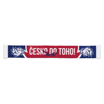 Reprezentacje hokejowe szalik zimowy Czech Republic Logo Lev Česko do Toho