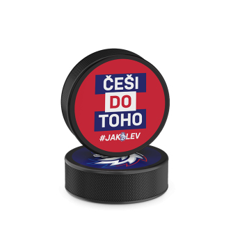 Reprezentacje hokejowe krążek Czech republic tricolour reversible