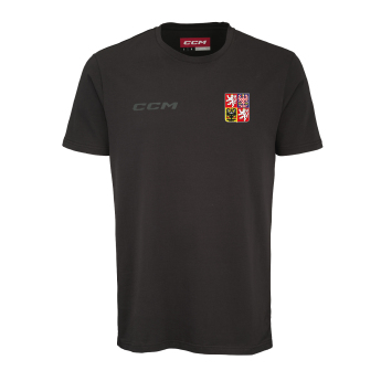Reprezentacje hokejowe koszulka męska Czech Republic CCM Core logo Black