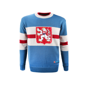 Reprezentacje hokejowe sweter męski Czech republic retro MS 1947 big logo