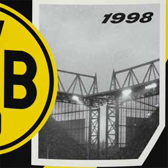 Borusia Dortmund kubek Stadium retro