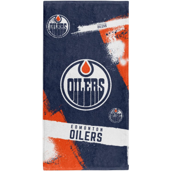 Edmonton Oilers ręcznik plażowy Spray