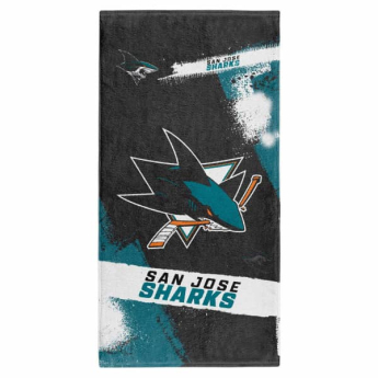 San Jose Sharks ręcznik plażowy Spray