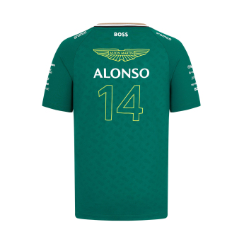 Aston Martin koszulka męska Alonso green F1 Team 2024