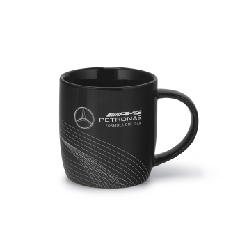 Mercedes AMG Petronas kubek Logo black F1 Team 2024