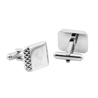 Liverpool spinki mankietowe Stainless Steel Patterned Cufflinks