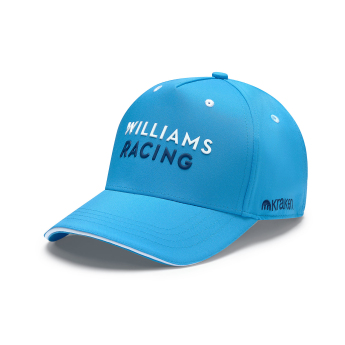 Williams dziecięca czapka baseballowa Electric Blue F1 team 2024