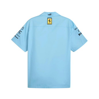 Ferrari koszula męska Miami GP blue F1 Team 2024