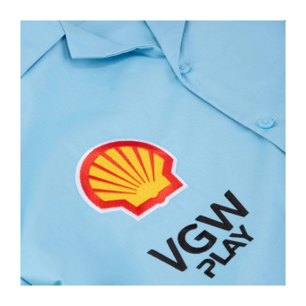 Ferrari koszula męska Miami GP blue F1 Team 2024