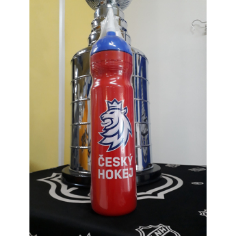 Reprezentacje hokejowe bidon Czech Republic Logo Lev red
