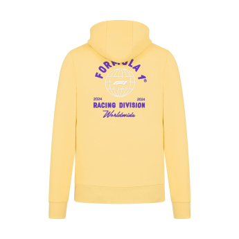 Formuła 1 męska bluza z kapturem RDW Hoody Pale Banana F1 2024