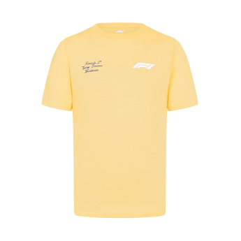 Formuła 1 koszulka męska RDW Pale Banana F1 2024