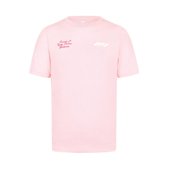 Formuła 1 koszulka męska RDW Primrose Pink F1 2024