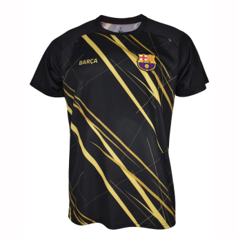 Barcelona piłkarska koszulka meczowa Lined black