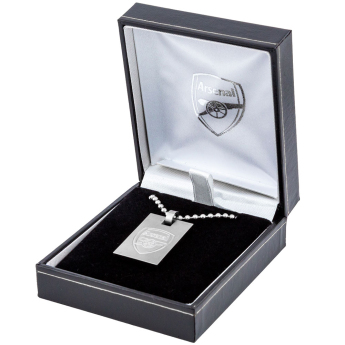 Arsenal naszyjnik z zawieszką Dog Tag & Chain