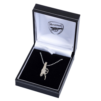 Arsenal naszyjnik z zawieszką Stainless Steel Cannon Pendant & Chain