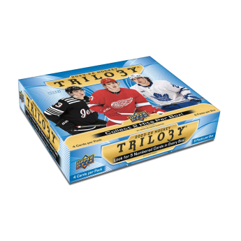NHL pudełka karty hokejowe NHL 2023-24 Upper Deck Trilogy Hobby Box