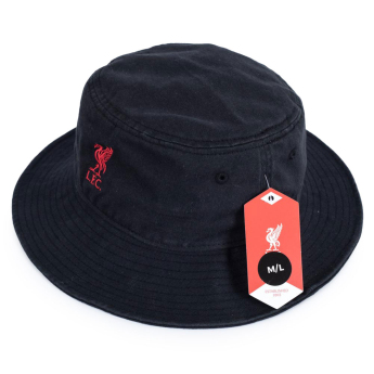 Liverpool kapelusz Black Bucket Hat