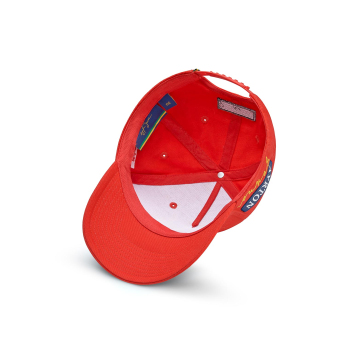 Ayrton Senna czapka baseballówka Legacy Patchwork red 2024