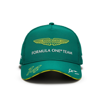 Aston Martin dziecięca czapka baseballowa Fernando Alonso green F1 Team 2024