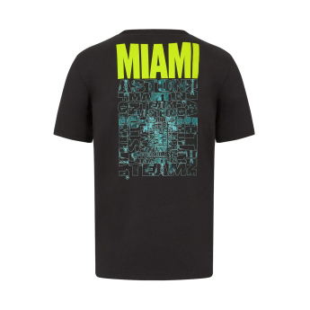 Aston Martin koszulka męska Midnight Miami F1 Team 2024