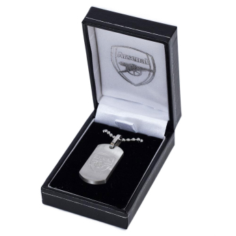 Arsenal nieśmiertelnik na szyję Dog Tag & Chain