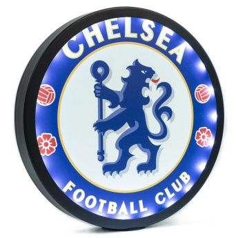 Chelsea logo na ścianę Metal LED Logo Sign
