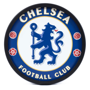 Chelsea logo na ścianę Metal LED Logo Sign