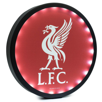 Liverpool logo na ścianę Metal LED Logo Sign