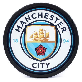 Manchester City logo na ścianę Metal LED Logo Sign