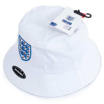 Reprezentacja piłki nożnej kapelusz England FA Reversible White