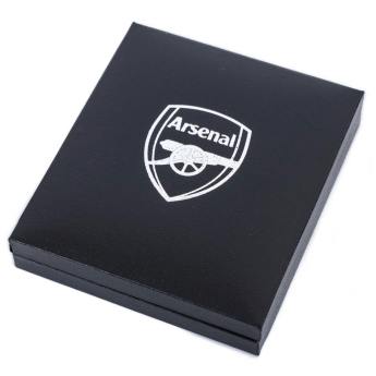 Arsenal naszyjnik z zawieszką 18ct Gold Plated on Silver Crest