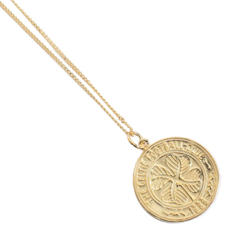 FC Celtic naszyjnik z zawieszką 18ct Gold Plated on Silver