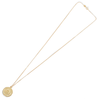Manchester City naszyjnik z zawieszką 18ct Gold Plated on Silver