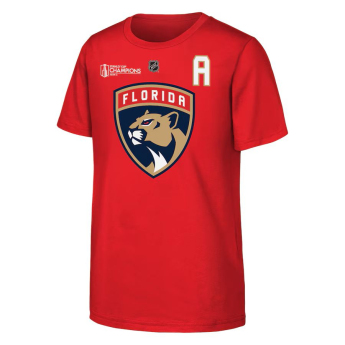 Florida Panthers koszulka dziecięca Matthew Tkachuk #19 2024 Stanley Cup Champions Name & Number