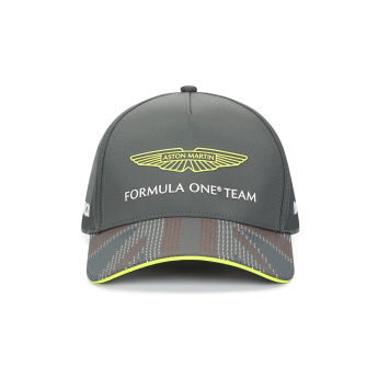Aston Martin czapka baseballówka Silverstone GP grey F1 Team 2024