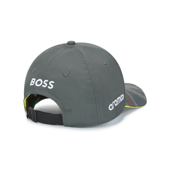 Aston Martin czapka baseballówka Silverstone GP grey F1 Team 2024