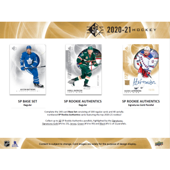 NHL pudełka karty hokejowe NHL 2020-21 Upper Deck SP Blaster Box