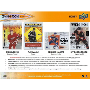 NHL pudełka karty hokejowe NHL 2023-24 Upper Deck Synergy Hobby Box
