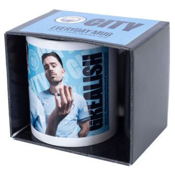 Manchester City kubek Grealish white