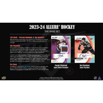NHL pudełka karty hokejowe NHL 2023-24 Upper Deck Allure Hobby Box