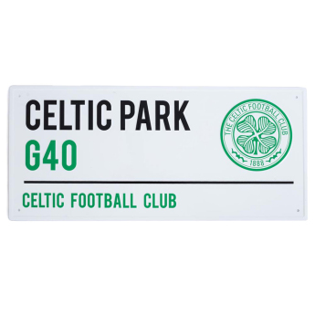FC Celtic tablica na ścianę White Street