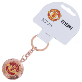 Manchester United brelok do kluczy Rose Gold Ball