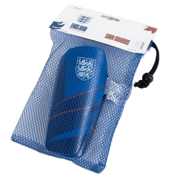 Reprezentacja piłki nożnej ochraniacze dla dzieci England FA blue fuse design 7 to 9 years (120 cm)