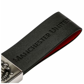 Manchester United brelok do kluczy black Faux