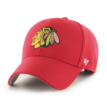 Chicago Blackhawks czapka baseballówka 47 Brand Captain Sure Shot MVP NHL red GS19
