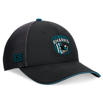 San Jose Sharks czapka baseballówka 2024 Draft NHL On Stage Trucker Adjustable Hat
