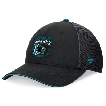 San Jose Sharks czapka baseballówka 2024 Draft NHL On Stage Trucker Adjustable Hat